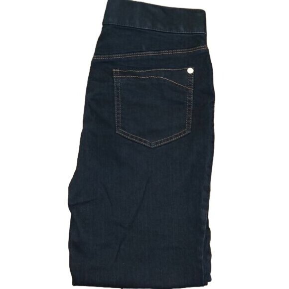 NWOT Jeans Pull On Elastic Waist  Size 2 - Picture 3 of 4